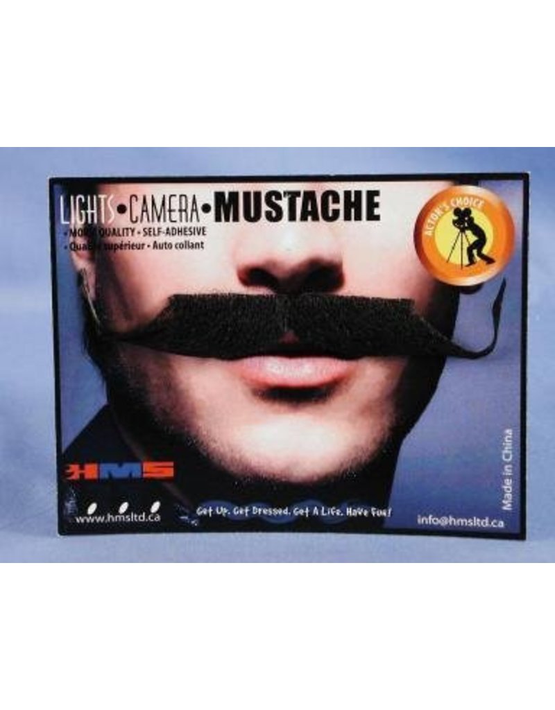 Ambassador Moustache Grey