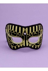 Best Ever Gold Stripe Mask