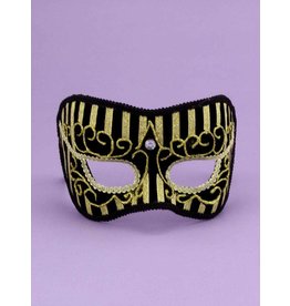 Best Ever Gold Stripe Mask