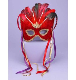 Karneval-Red-Female Mask