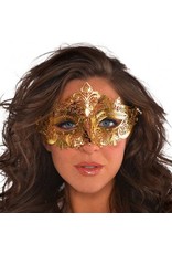 Gold Filigree Mask