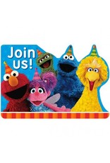 Sesame Street® Postcard Invitations