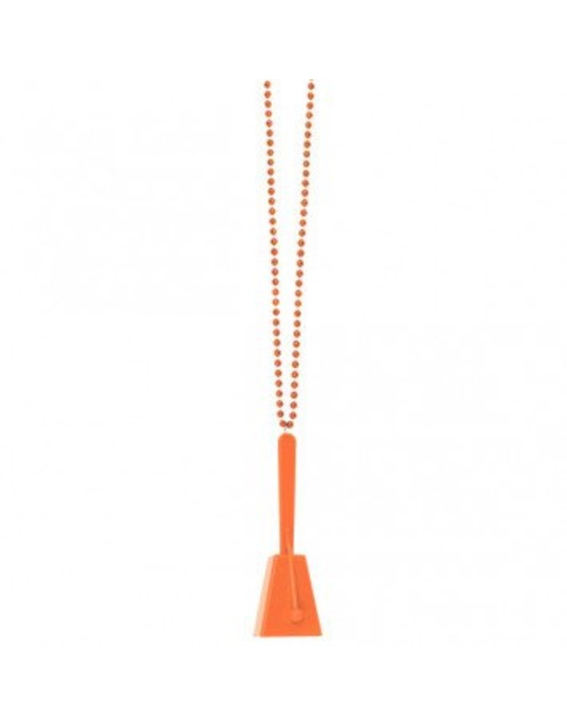 Clacker Necklace Orange