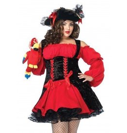 Vixen Pirate Wench Plus Size 3X/4X Costume