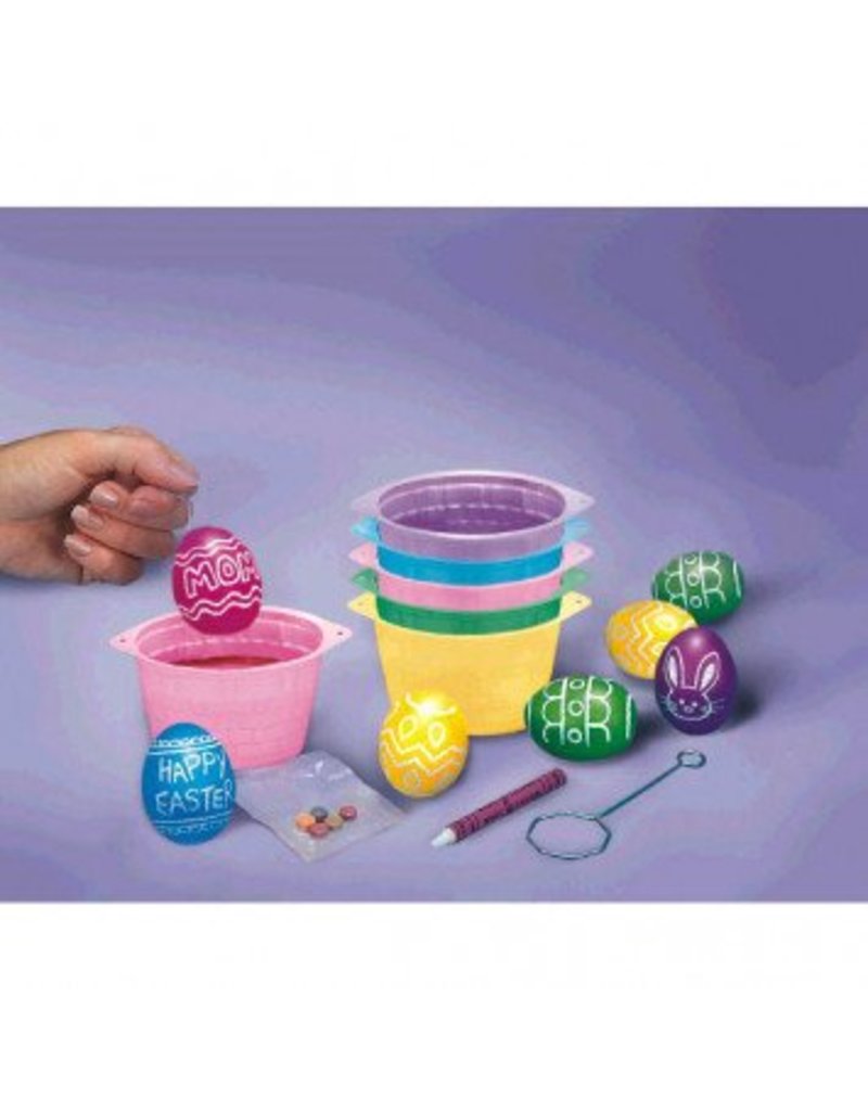 Easter Plastic Egg Dying Coloring Cups