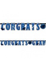 Banner Letter Giant Graduation Bright Royal Blue