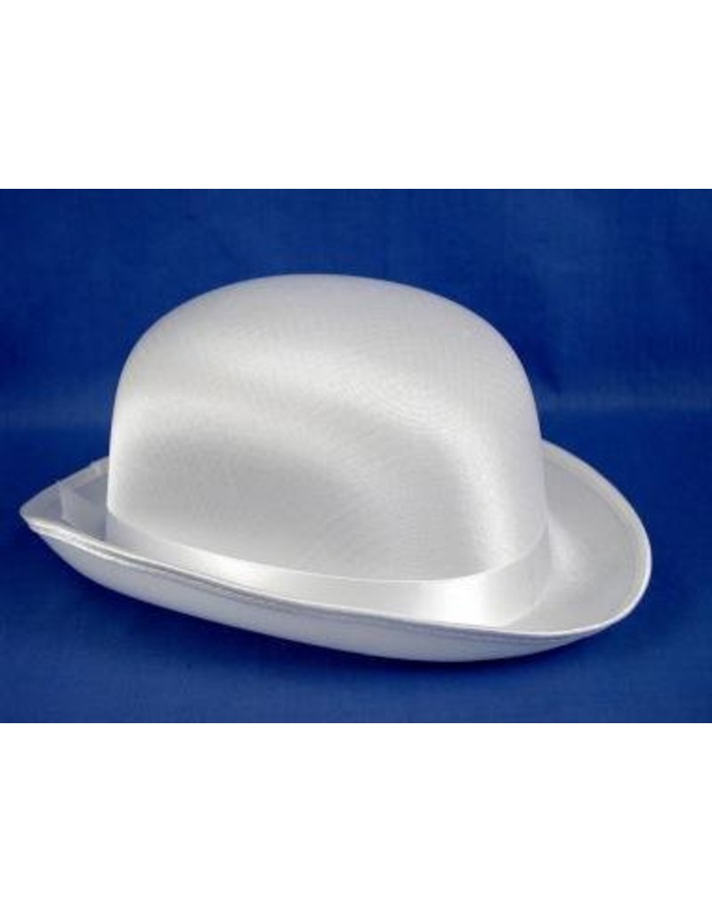 White Derby Hat