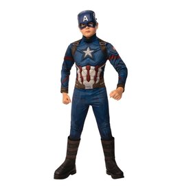 Child Avengers: Endgame Deluxe Captain America Small Costume (size 4-6)