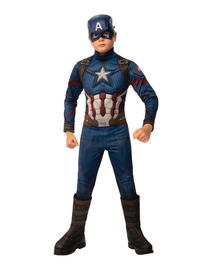 Child Avengers: Endgame Deluxe Captain America Small Costume (size 4-6)