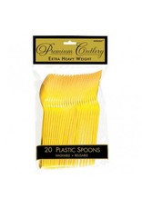 Yellow Sunshine Premium Spoons (20)