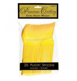 Yellow Sunshine Premium Spoons (20)