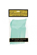 Robin's Egg Blue Premium Spoons (20)