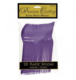 Purple Premium Spoons (20)