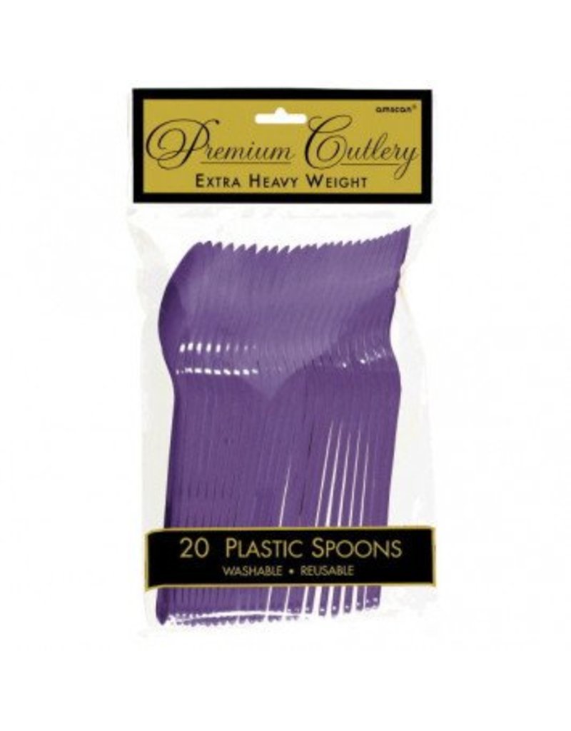 Purple Premium Spoons (20)