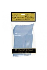Pastel Blue Premium Spoons (20)