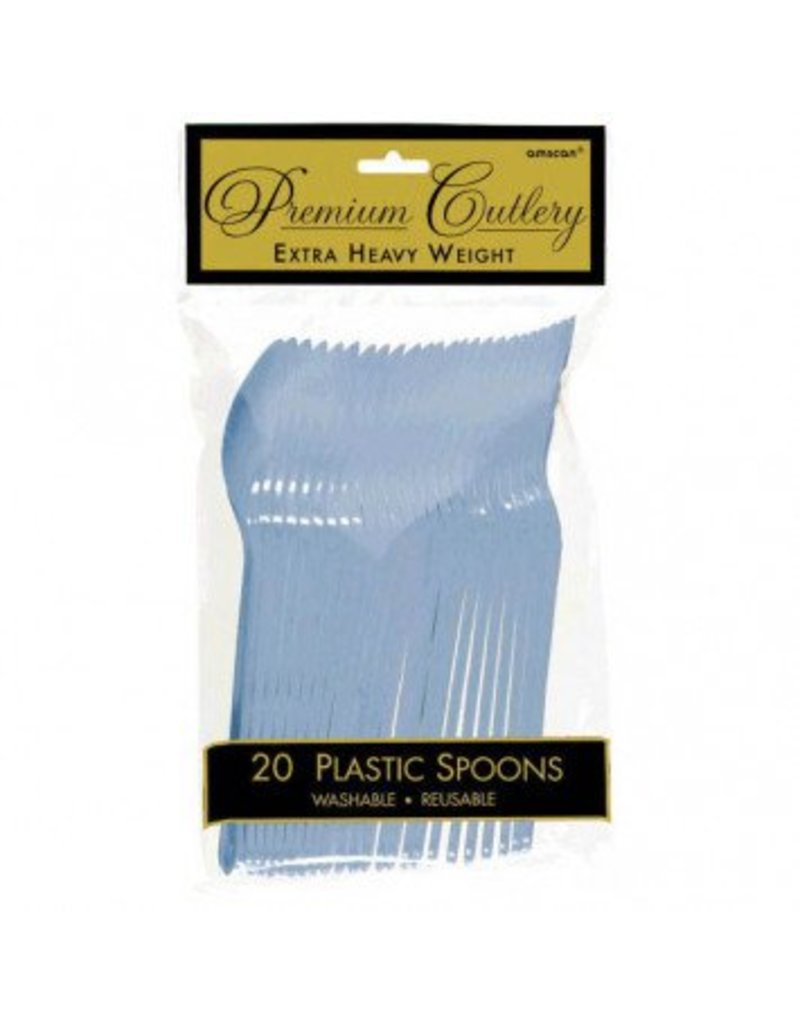Pastel Blue Premium Spoons (20)