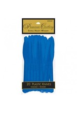 Bright Royal Blue Premium Knives (20)