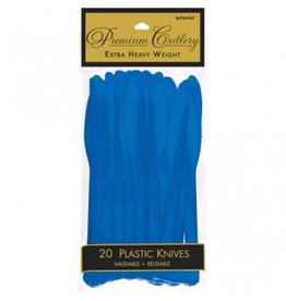 Bright Royal Blue Premium Knives (20)