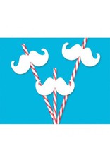 Christmas  Moustache Straws