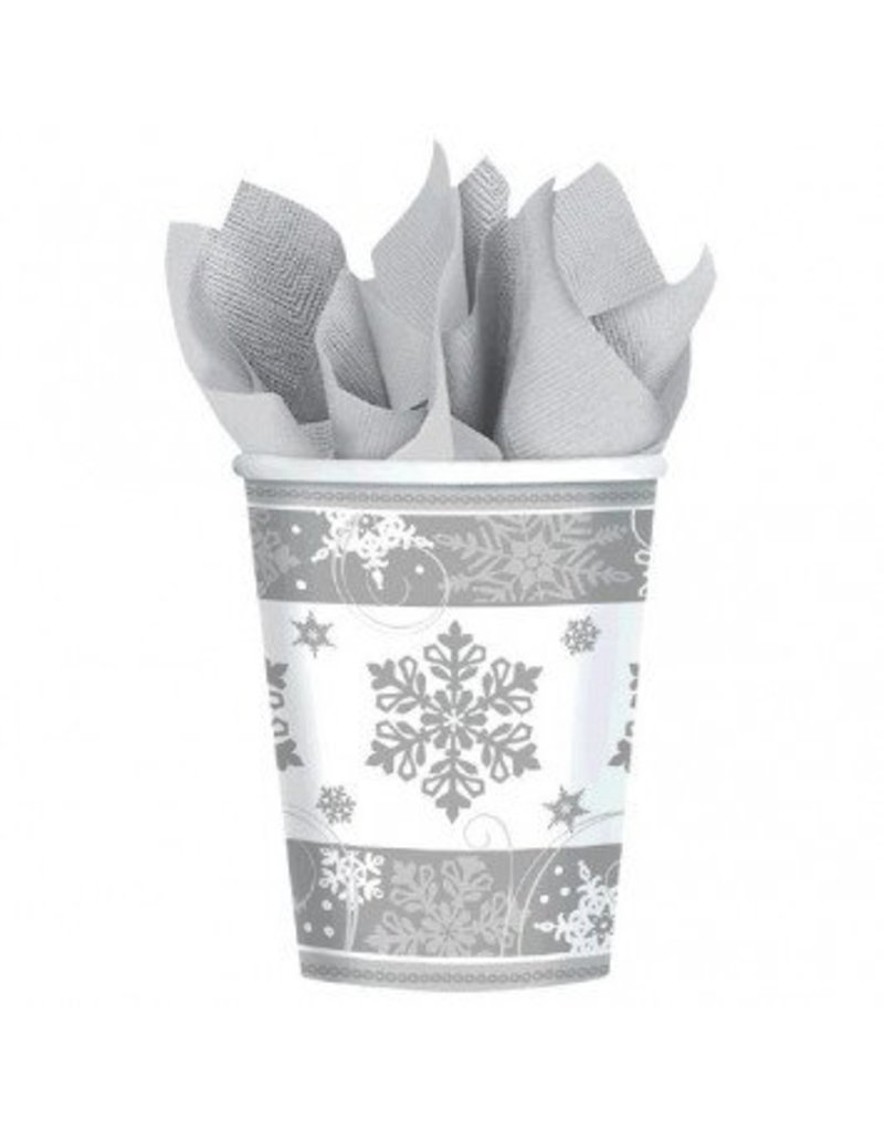 Sparkling Snowflake Cups