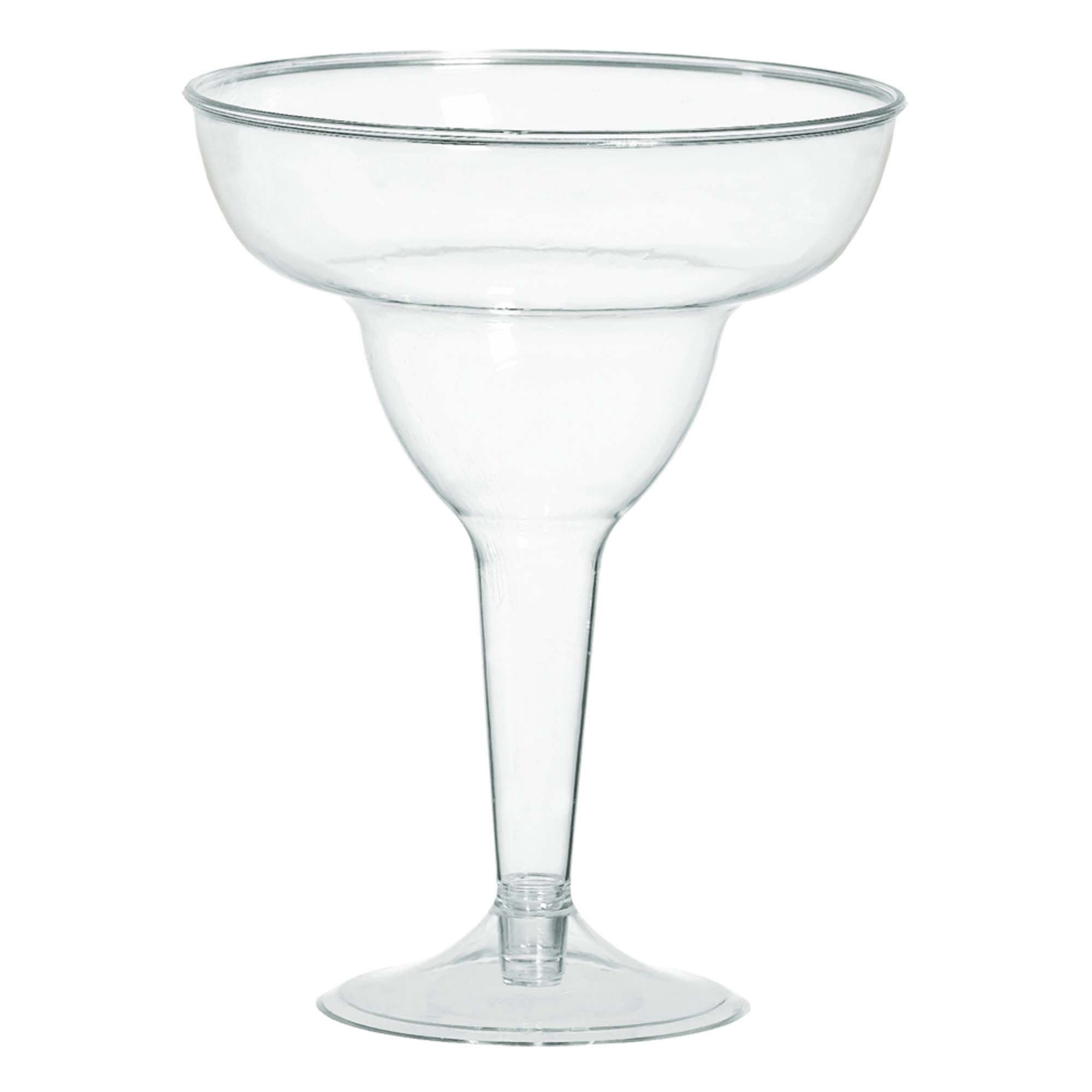 Clear Plastic Margarita Glasses (20) It's My Party