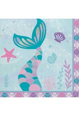 Shimmering Mermaids Luncheon Napkins (16)