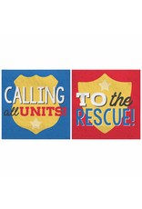First Responders Beverage Napkins (16)