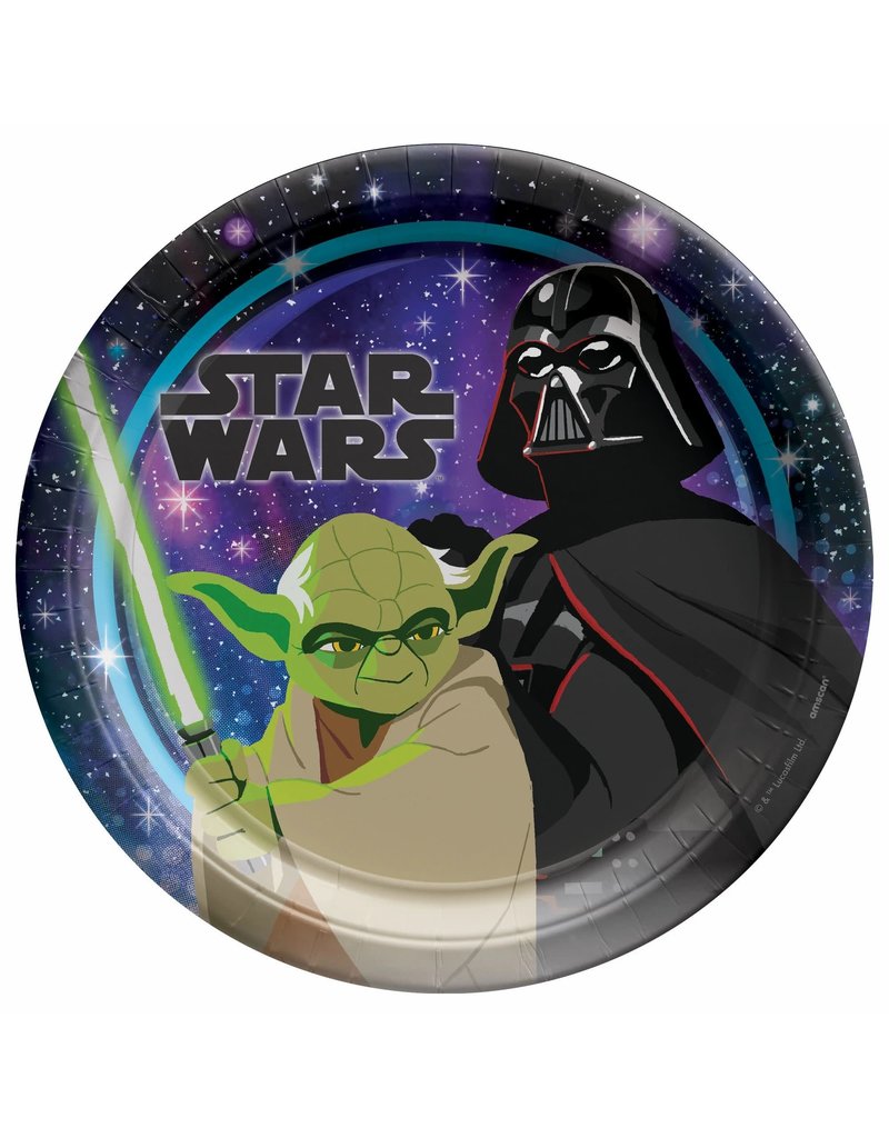 Star Wars™ Galaxy of Adventures 9" Round Plates (8)