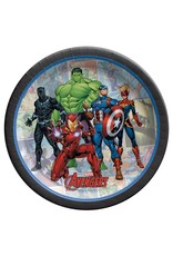 Marvel Avengers Powers Unite™ 7" Round Plates (8)