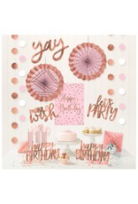 Blush Birthday Room Decorating Kit