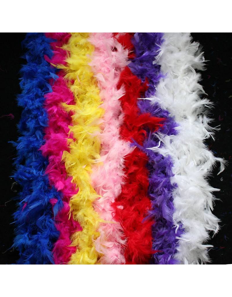 Red Feather Boa
