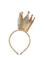 Gold Birthday Crown Headband