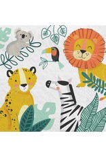 Get Wild Birthday Luncheon Napkins (16)