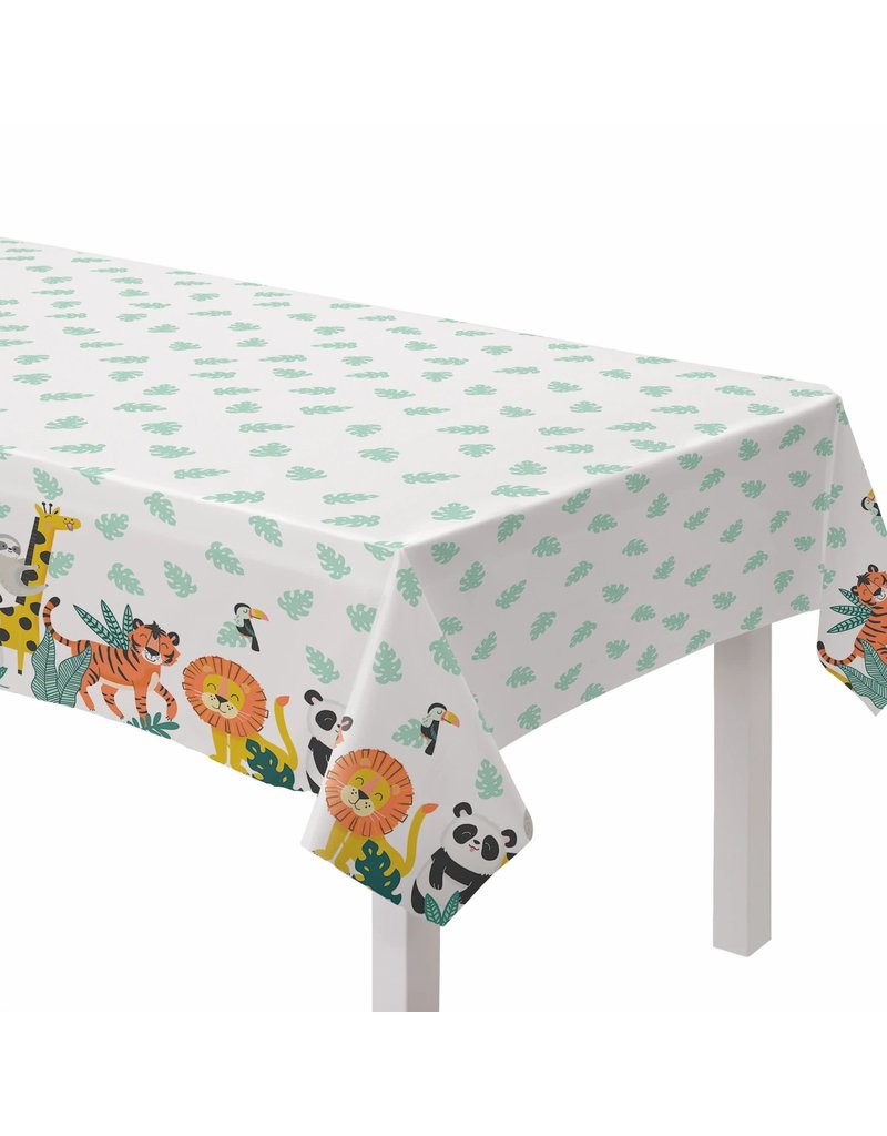 Get Wild Birthday Plastic Table Cover