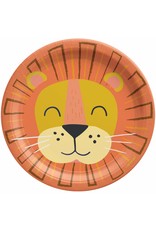 Get Wild Birthday 7" Round Plates (8)