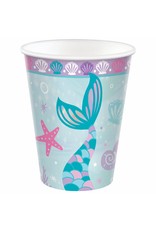 Shimmering Mermaids Cups, 9 oz. (8)