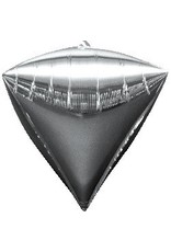 Silver Diamond Mylar Balloon
