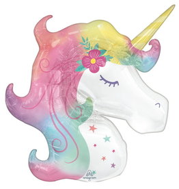 Enchanted Unicorn 33" Mylar Balloon