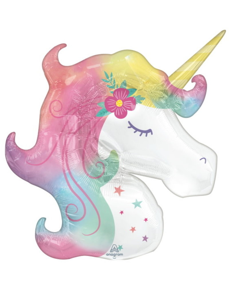 Enchanted Unicorn 33" Mylar Balloon