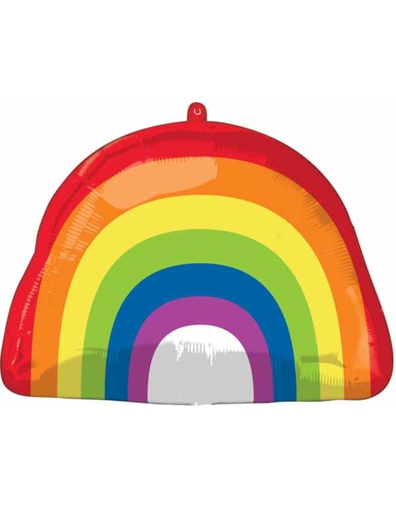 Rainbow 18" JR Mylar Balloon