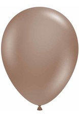 Tuftex 11" Cocoa TUFTEX Latex Balloon (Without Helium)