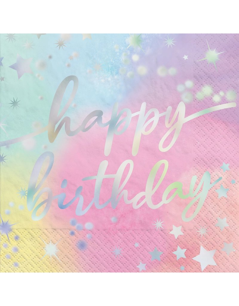 Luminous Hot-stamped Luncheon Napkins (16)