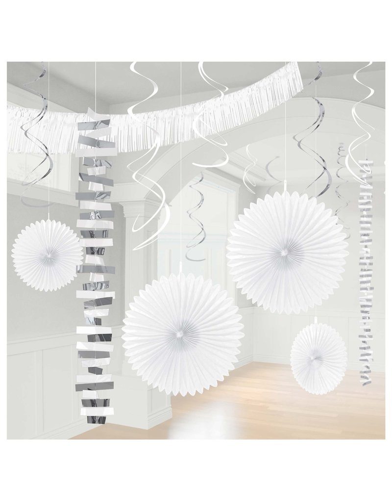 Paper And Foil Decorating Kit White