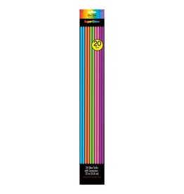 22" Glow Necklace Mega Value Pack - Multi Colour (20)