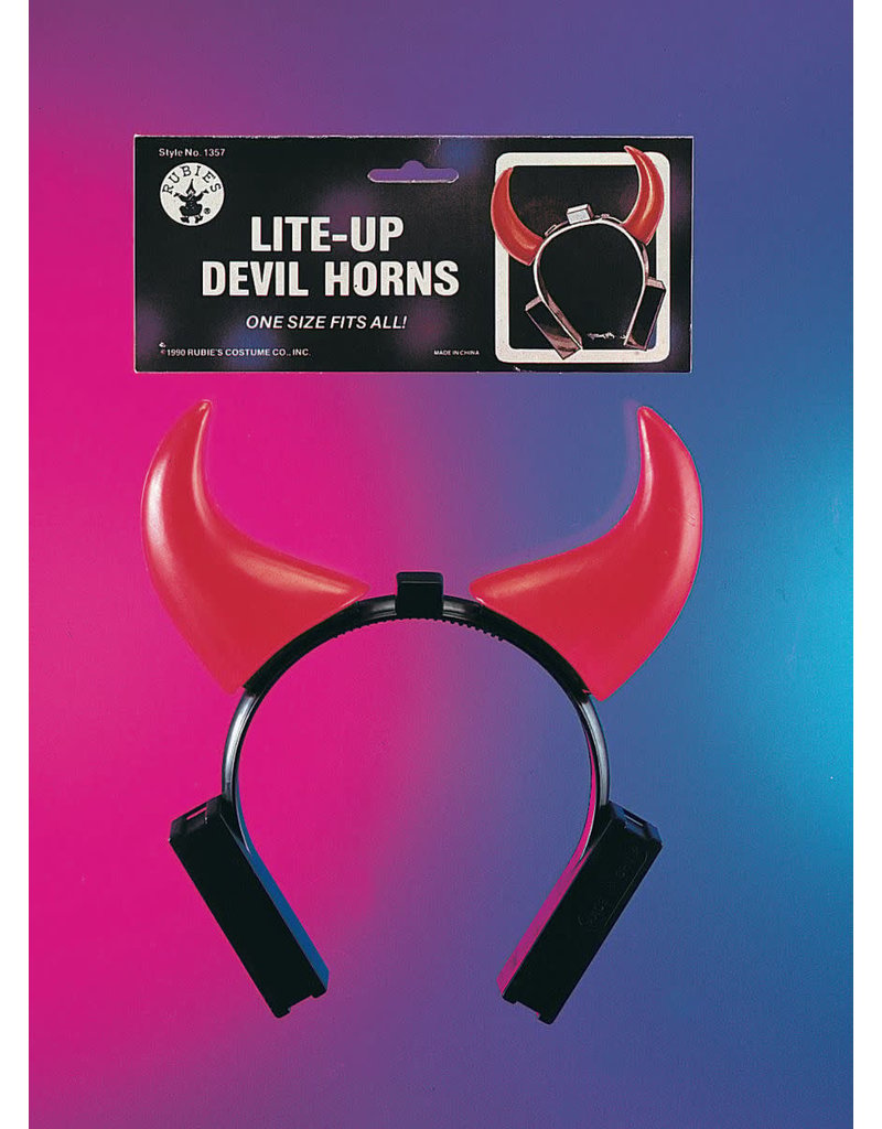 Light Up Devil Horns
