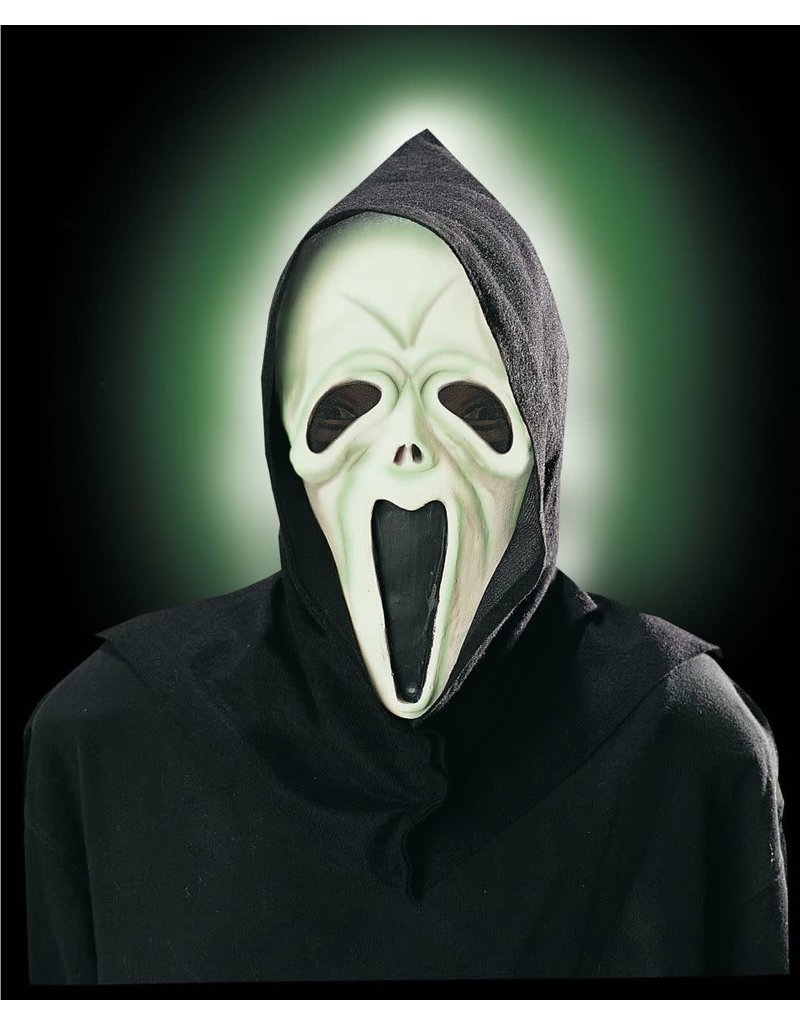 Shocked Ghost Mask Glow in the Dark