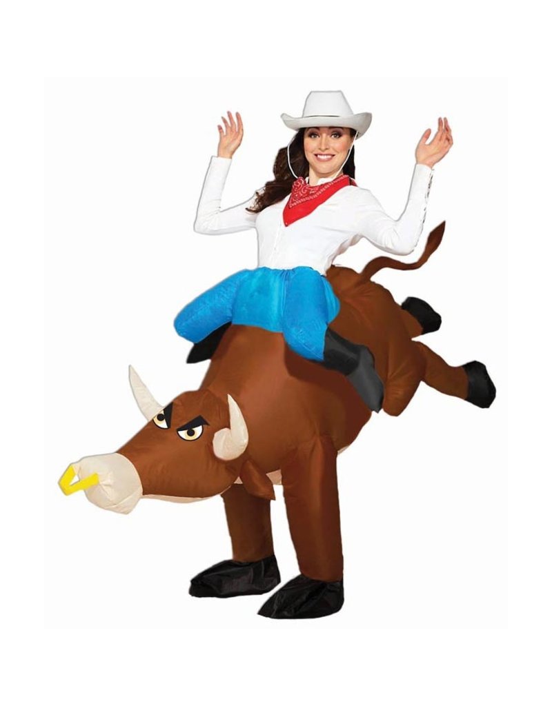 Adult Inflatable Ride-A-Bull Costume