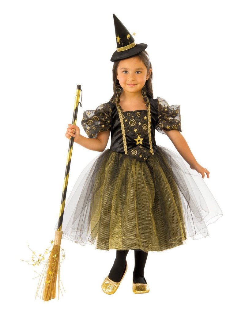 Child Golden Star Witch Medium (8-10) Costume