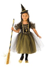 Child Golden Star Witch Large (12-14) Costume