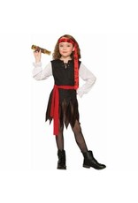 Child Renegade Pirate Girl Medium (8-10) Costume